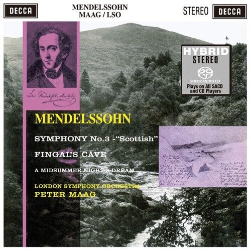 Mendelssohn/ Peter Maag / London Symphony Orch - Mendelssohn in Scotland - Symphony No. 3 'Scotch', Fingal's Cave
