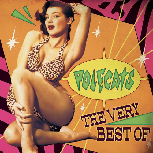 Polecats - The Very Best Of - PURPLE/ORANGE SPLATTER