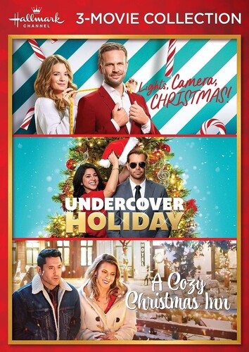 Hallmark Channel 3-Movie Collection (Lights, Camera, Christmas! / Undercover Holiday / A Cozy Christmas Inn)