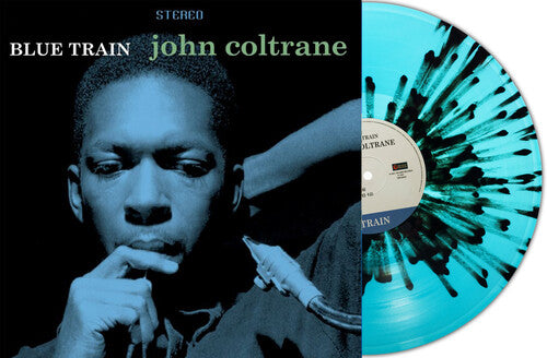 John Coltrane - Blue Train - Turqiouse & Black Splatter Colored Vinyl