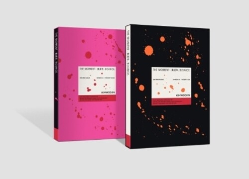 Kim Woojin - The Moment: Bounce - Random Cover - incl. Photobook, 2 Photocards, Folding Poster, 3 Stickers, Message Card, 2 Bookmarks, Paper Mini Figure + Film Photocard