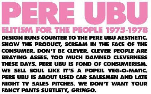 Pere Ubu - Elitism For The People: 1975-1978