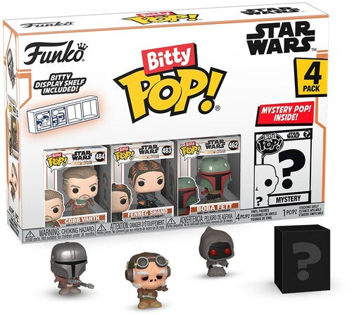 Funko BITTY POP!: Star Wars - The Mandalorian - Marshal 4-Pack