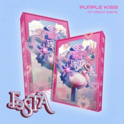 Purple Kiss - Festa - Main Version - incl. 96pg Photobook, Lyrics Pop-up Card, Envelope, Polaroid, Ticket, Hologram Card, 2 Photocards + Frame