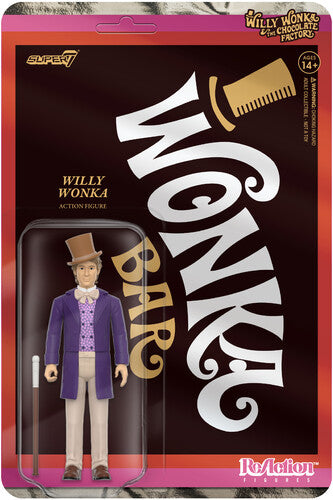 Super7 - Willy Wonka & the Chocolate Factory - Willy Wonka ReAction Figure