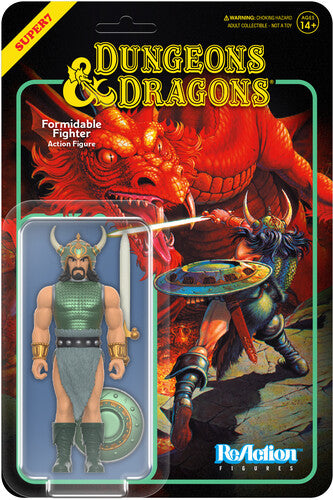 Super7 - Dungeons & Dragons - Reaction Figures W2 - Formidable Fighter