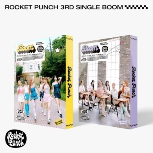 Rocket Punch - Boom - Random Cover - incl. 4 Index Cards, 40pc Photo Postcard Set, Photocard + Sticker