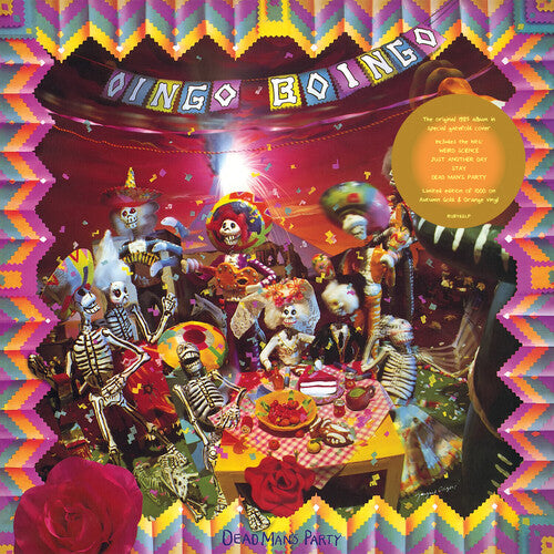 Oingo Boingo - Dead Man's Party - Gold & Orange