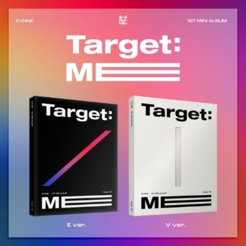 Evnne - Target: Me - Random Cover - incl. 88pg Photobook, Postcard, ID Photo, Sticker, Message Card + Folding Poster