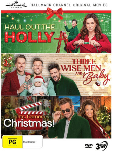 Hallmark Xmas Collection 30 (Haul Out The Holly / Three Wise Men And A Baby / Lights, Camera, Christmas!) - NTSC/0