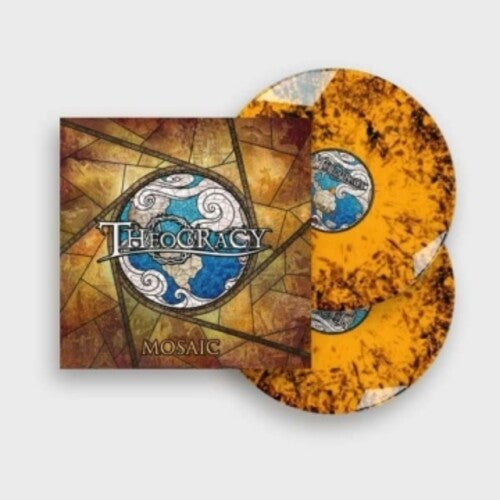 Theocracy - Mosaic - Orange with Black Dust Colored Vinyl