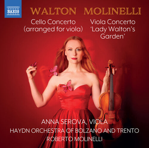 Molinelli/ Walton/ Serova - Cello Concerto (Arr. For Viola & Orchestra)