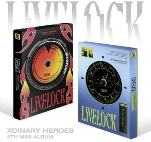 Xdinary Heroes - Livelock - Random Cover - incl. 84pg Photobook, Credential Cost, 2 Photocards, Trading Card + Lyric Poster