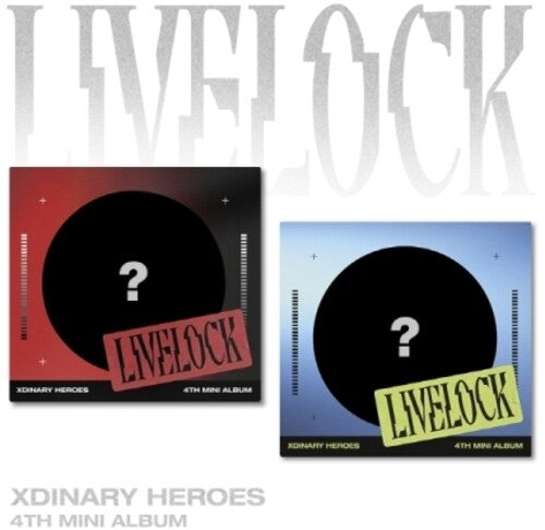 Xdinary Heroes - Livelock - Digipack - Random Cover - incl. 20pg Photobook, Photocard, Removable Sticker + Lyric Poster