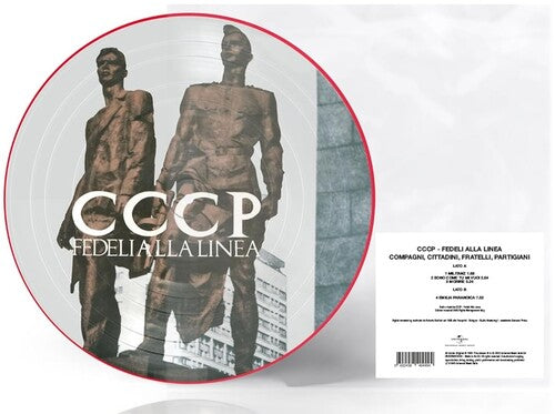 CCCP - Fedeli Alla Linea - Compagni, Cittadini, Fratelli, Partigiani - Red & Picture Disc Vinyl