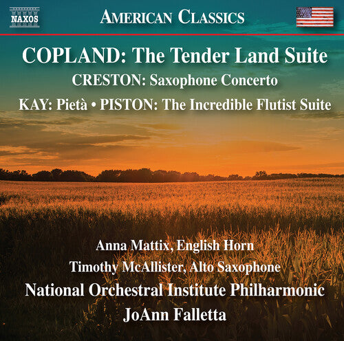 Copland/ Creston/ McAllister - Incredible Flutist Suite
