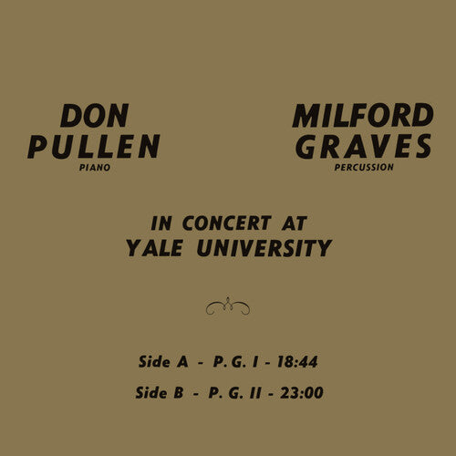 Milford Graves / Don Pullen - In Concert At Yale University