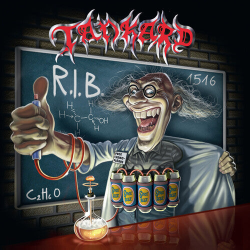 Tankard - R.i.b. - Red/white/black Splatter