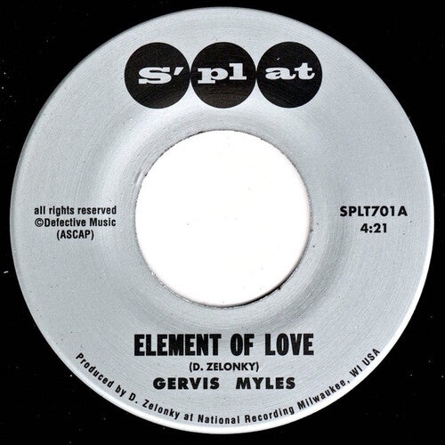 Gervis Myles / Suite Crude Revue - Element Of Love b/w I'm Thirsty