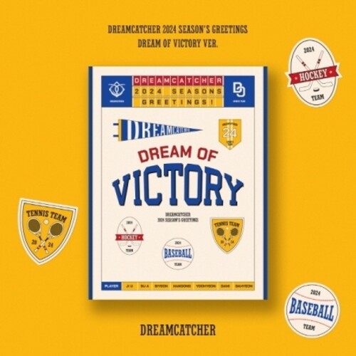 2024 Season's Greetings - Dream Of Victory - incl. Desk Calendar, Diary, 7 Photocards, 7 Sports Team Applications, 7 Player Cards, 7 Paper Garlands, Sticker, Uniform Keyring + Folded Poster