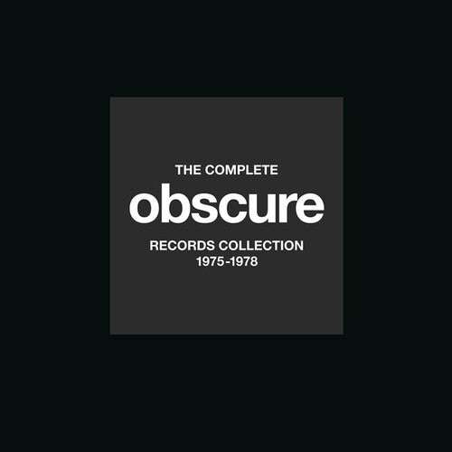 Complete Obscure Records Collection/ Various - Complete Obscure Records Collection / Various - Limited Boxset with Book