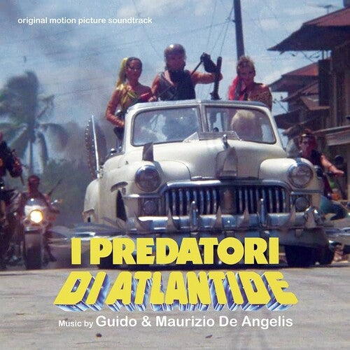 Guido Angelis / Maurizio Angelis - I Predatori Di Atlantide (Original Soundtrack) - Marble Blue & White Colored Vinyl