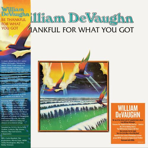 William Devaughn - Be Thankful For What You Got - 140-Gram Black Vinyl