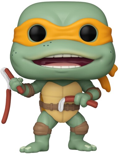 FUNKO POP! Movies: Teenage Mutant Ninja Turtles 1990 S2 - Michelangelo Sausage Link Nunchucks (TMNT)