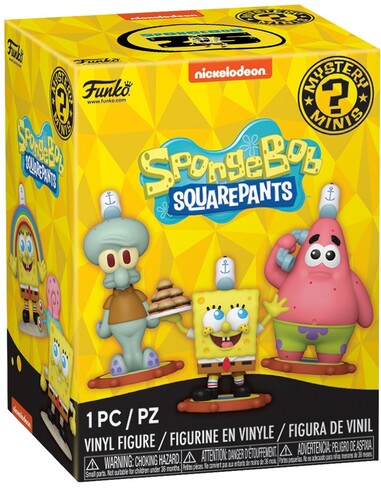 Funko Mystery Mini: SpongeBob Squarepants, 25th Anniversary (One Random Mystery Mini per Transaction)