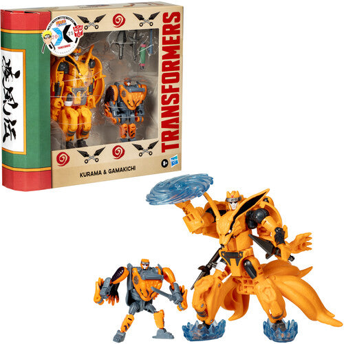 Collaborative Naruto Shippuden x Transformers Kurama and Gamakichi