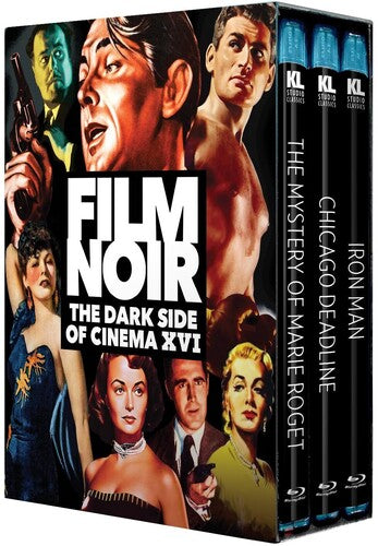 Film Noir: The Dark Side Of Cinema XVI [Mystery Of Marie Roget/Chicago Deadline/Iron Man]
