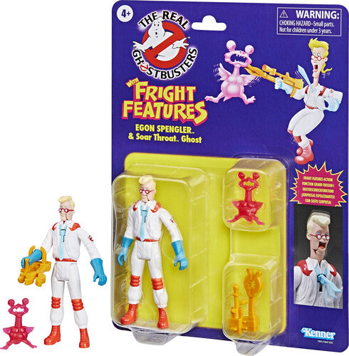 The Real Ghostbusters - Kenner Classics - Egon Spengler & Soar Throat Ghost Figure