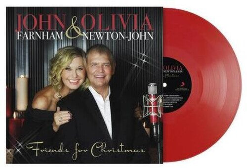 John Farnham / Olivia Newton-John - Friends For Christmas - Red Colored Vinyl