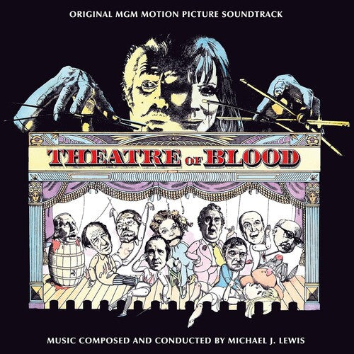 Michael Lewis J - Theatre Of Blood (Original Soundtrack) - Blood Red & Black Splatter Colored Vinyl