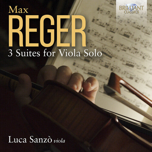 Reger/ Sanzo - 3 Suites for Viola Solo