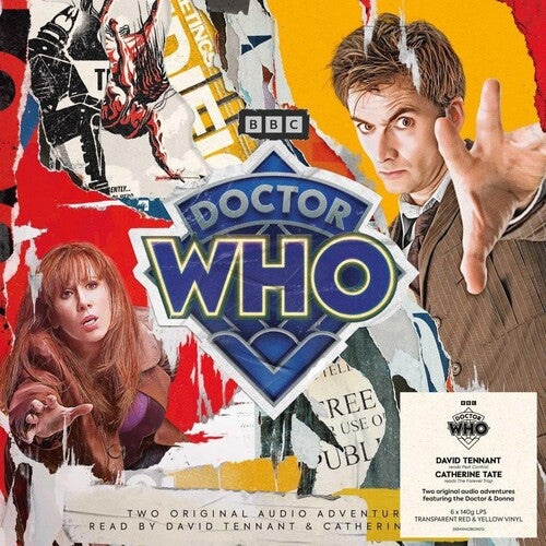 Doctor Who - Pest Control & The Forever Trap (Original Soundtrack) - 140-Gram Transparent Red & Yellow Colored Vinyl
