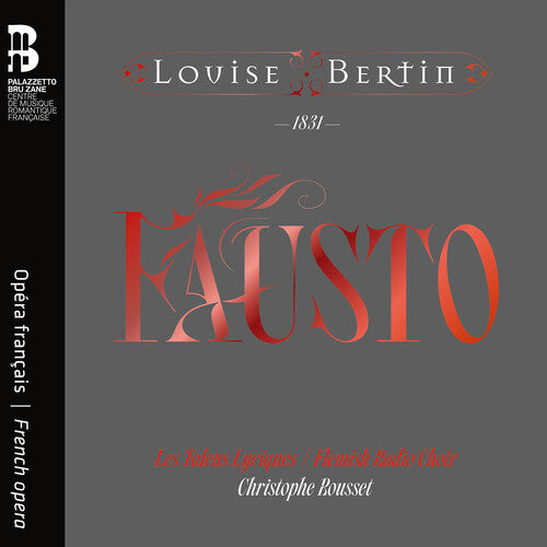 Bertin/ Rousset/ Deshayes/ Flemish Radio Choir - Fausto