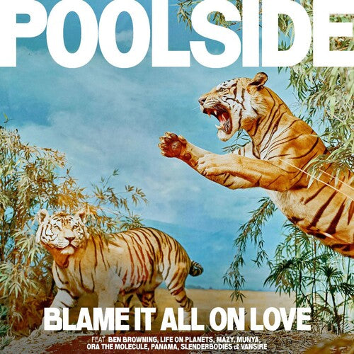 Poolside - Blame It All On Love - Orange Colored Vinyl