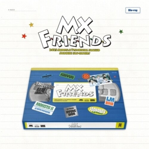 2023 Monsta X 7th Official Fanclub Monbebe Fan-Concert [Mx Friends] Blu-Ray (4 Disc)