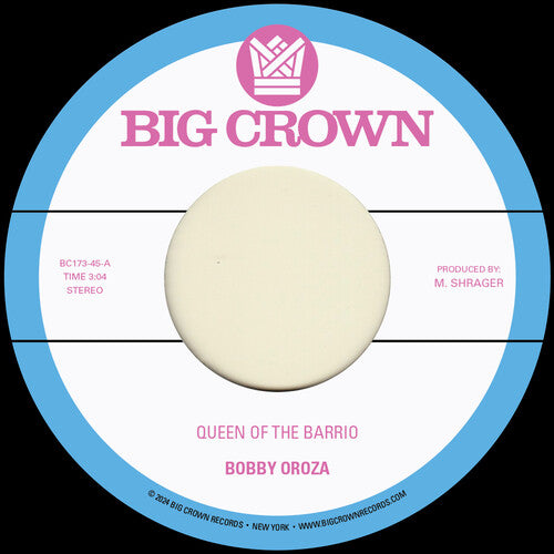 Bobby Oroza - Queen of the Barrio B/W Goddess