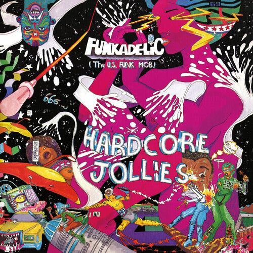 Funkadelic - Hardcore Jollies - Translucent Pink Colored Vinyl