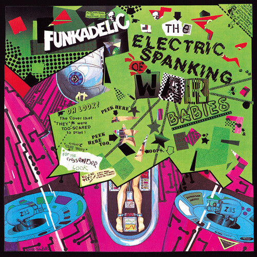 Funkadelic - Electric Spanking Of War Babies - Fluorescent Green Colored Vinyl