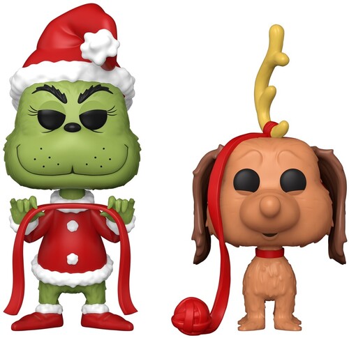 Funko POP! Books: How the Grinch Stole Christmas - Grinch with Max 2-Pack