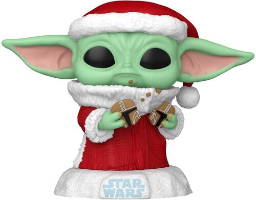 Funko POP! Star Wars: Mando Holiday - Grogu