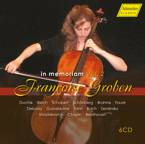Hager/ Brahms/ Janacek/ Groben - Brahms, Janacek, Beethoven, Lutoslawski & Schumann: In Memoriam Francoise Groben, Vol. 2