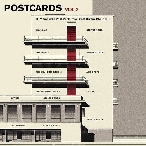 Postcards 2: Diy & Indie Post-Punk From/ Var - Postcards, Vol. 2: D.I.Y And Indie Post-Punk From Great Britain 1978-1981