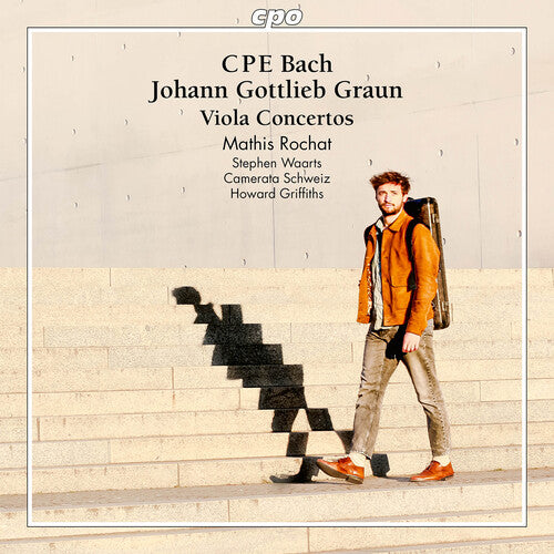 Stephen Waarts - C.P.E. Bach & Graun: Viola Concertos