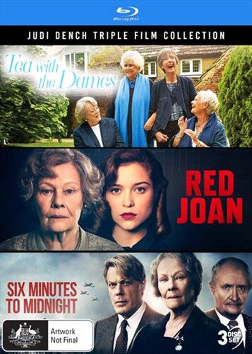 Judi Dench: Triple Film Collection (Tea With The Dames / Red Joan / Six Minutes To Midnight) - All-Region/1080p Special Edition