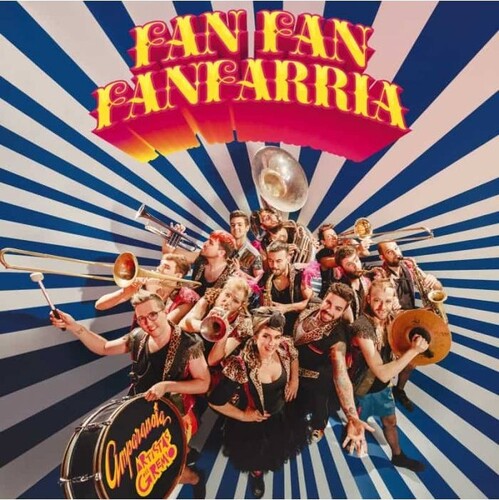 Amparanoia Y Artistas Del Gremio - Fan Fan Fanfarria - Blue Vinyl