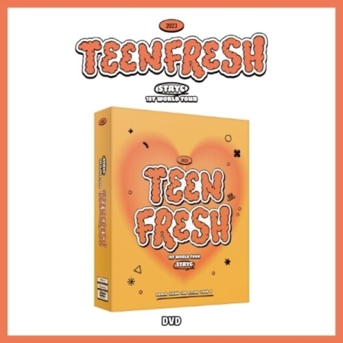 Teenfresh - 1st World Tour - 3 DVD Set, 160pg Photobook, Teenfresh Diary, Folded Poster + 6pc Photocard Set